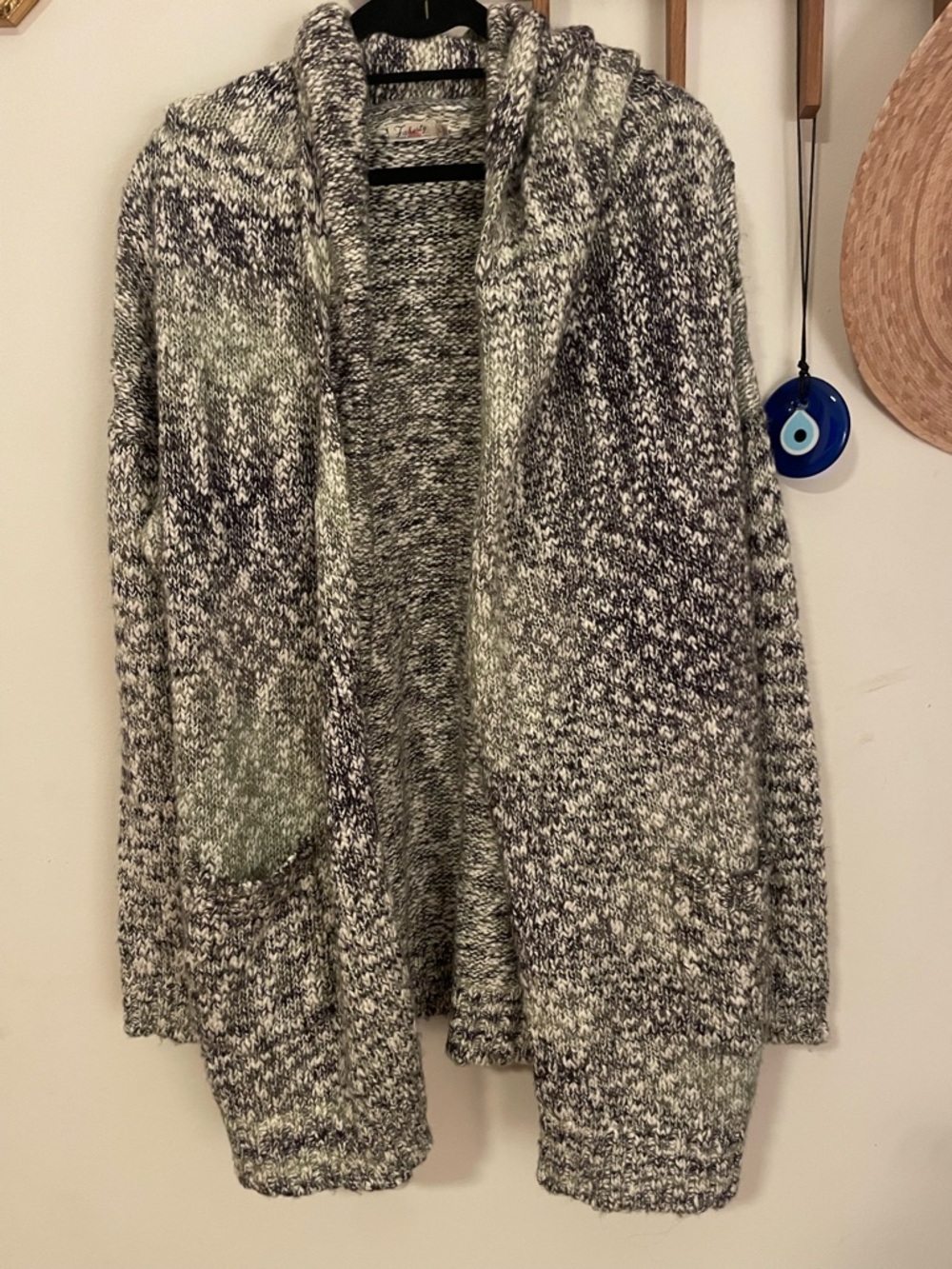 Faherty | Women’s Marled Hooded Cardigan | L